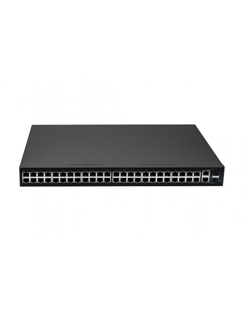 

Коммутатор NST NS-SW-48F2G-P, кол-во портов: 48x100 Мбит/с, кол-во SFP/uplink: combo RJ-45/SFP 2x1 Гбит/с, установка в стойку, PoE: 48x30 Вт (макс. 700 Вт), NS-SW-48F2G-P