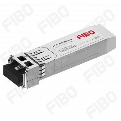 

Модуль SFP+ FIBO, 80 км, LC, Tx:1561 нм, 10 Гбит/с, SM, двойной, WDM, DDM (FT-S10-D2080LD 1561.42 нм)
