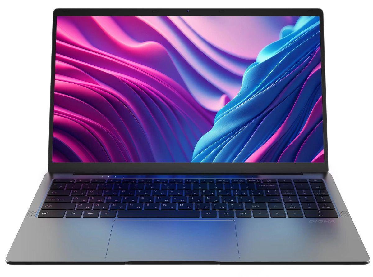 Ноутбук 15.6" Digma EVE 15 C5800, серый (DN15CN-8CXW02)