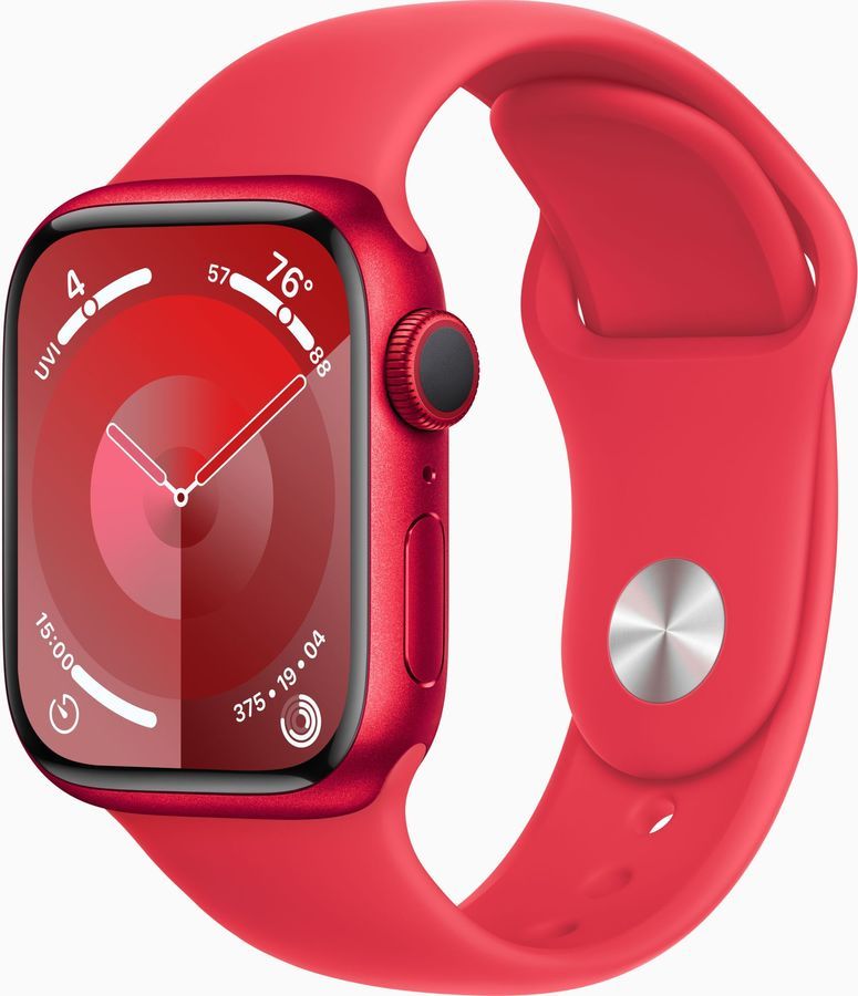 

Смарт-часы Apple Watch Series 9 A2978 41мм OLED, красный (MRXG3ZP/A), Watch Series 9 A2978 41мм