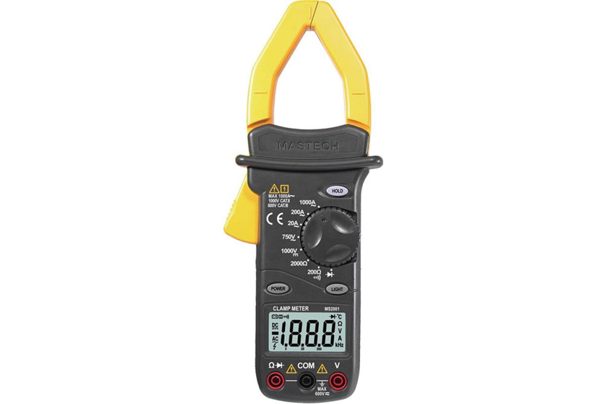 

Клещи токоизмерительные MASTECH MS2001C (13-1310), MS2001C