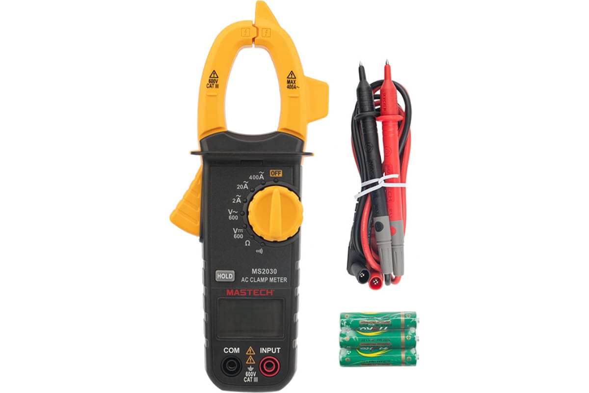 Клещи токоизмерительные MASTECH MS2030