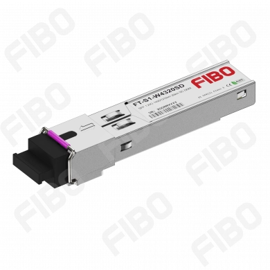 

Модуль SFP FIBO, 20 км, SC, Tx:1490 нм, Rx:1310 нм, 1.25 Гбит/с, SM, одинарный, DDM (FT-S1-W4320SD)