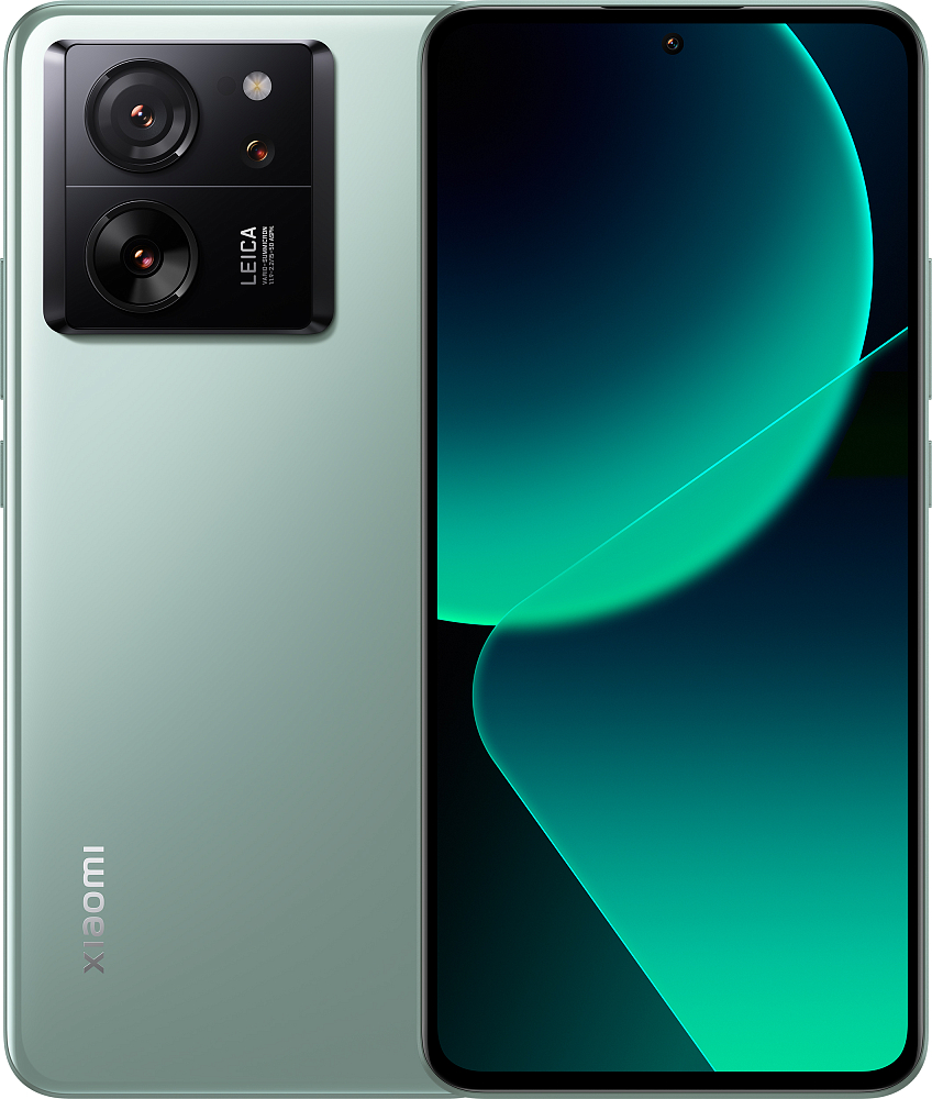 

Смартфон Xiaomi 13T Pro, 6.7" 1220x2712 AMOLED, MediaTek Dimensity 9200+, 16Gb RAM, 1Tb, 3G/4G/5G, NFC, Wi-Fi, BT, 3xCam, 2-Sim, 5000 мА⋅ч, USB Type-C, Android 13, зеленый (50609), 13T Pro