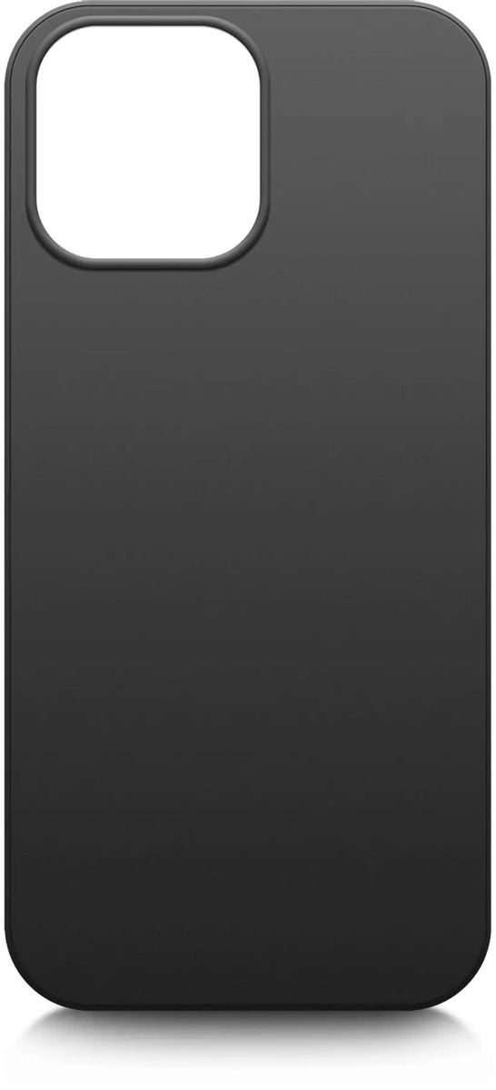 

Чехол-накладка BoraSCO для смартфона Apple iPhone 13 Pro Max, силикон, черный (40443)