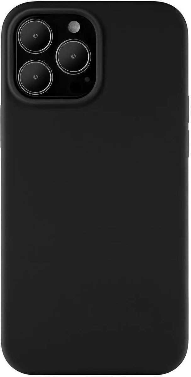 

Чехол-накладка UBEAR Touch Mag Case для смартфона Apple iPhone 13 Pro Max, силикон/микрофибра, черный (CS102BL67TH-I21M)