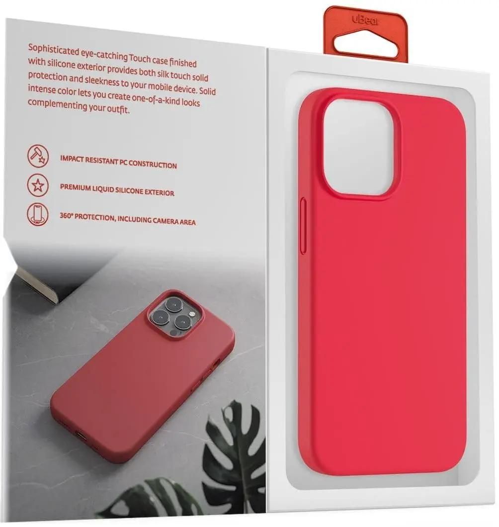 Чехол-накладка UBEAR Touch Case для смартфона Apple iPhone 13,  силикон/микрофибра, красный, 1228886 купить по цене 1500 руб в Томске в  интернет-магазине e2e4