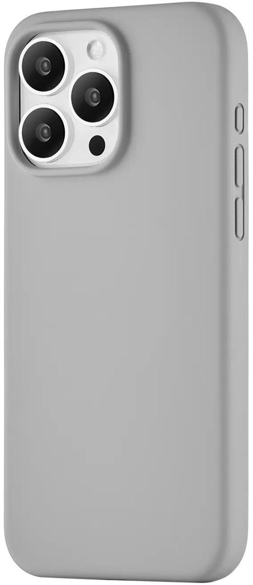 

Чехол-накладка UBEAR Touch Mag Case для смартфона Apple iPhone 15 Pro Max, силикон/микрофибра, серый (CS279MG67PTH-I23M)