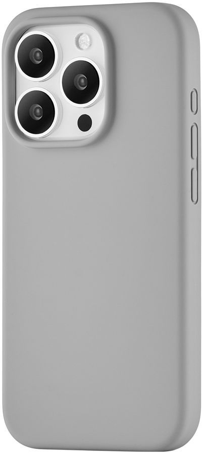 

Чехол-накладка UBEAR Touch Mag Case для смартфона Apple iPhone 15 Pro, силикон/микрофибра, серый (CS265MG61PTH-I23M)