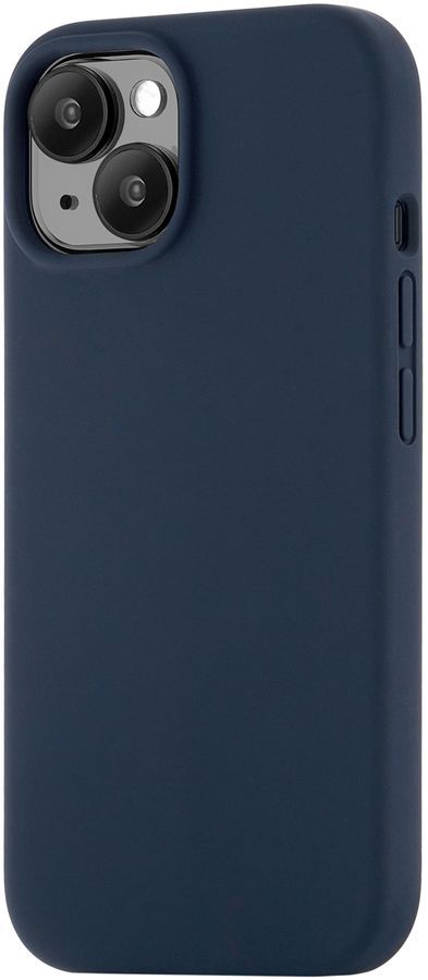 

Чехол-накладка UBEAR Touch Mag Case для смартфона Apple iPhone 15, силикон/микрофибра, темно-синий (CS257DB61TH-I23M)