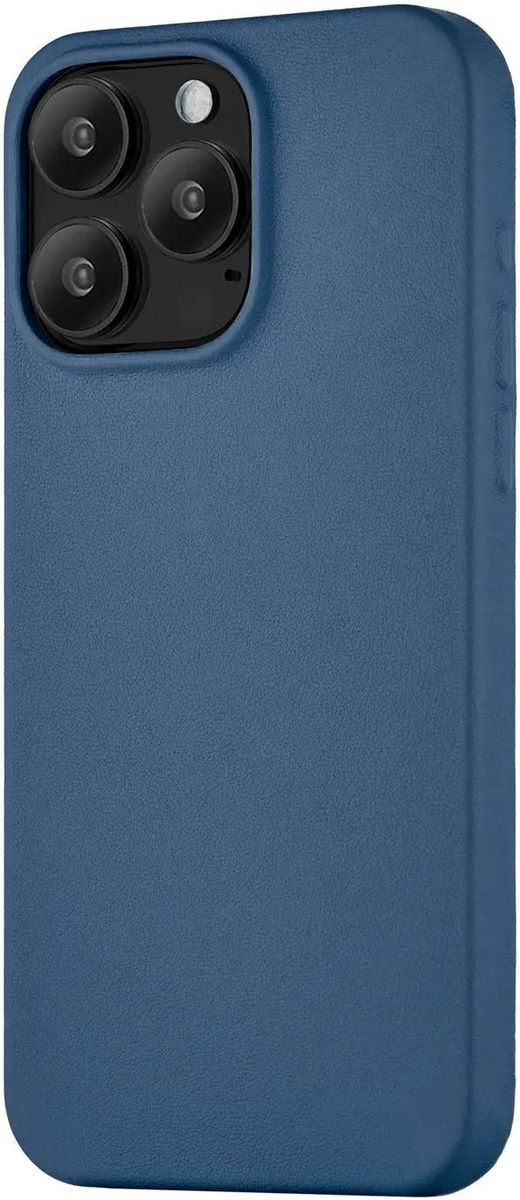 

Чехол-накладка UBEAR Capital Case with MagSafe для смартфона Apple iPhone 15 Pro Max, кожа/микрофибра, синий (CS308DB67PCP-I23M)