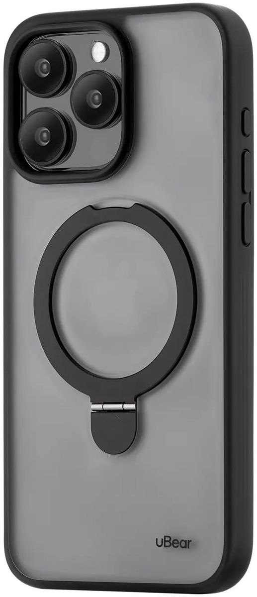 

Чехол-накладка UBEAR Clip Mag Case with MagSafe для смартфона Apple iPhone 15 Pro Max, пластик, черный (CS302BL67PRG-I23M)