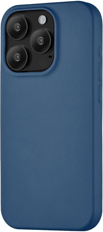 

Чехол-накладка UBEAR Capital Case with MagSafe для смартфона Apple iPhone 15 Pro, кожа/микрофибра, синий (CS305DB61PCP-I23M)