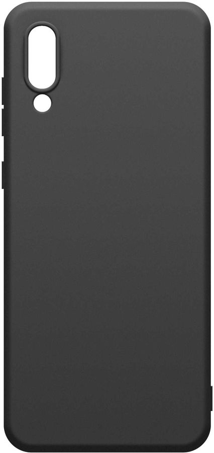

Чехол-накладка BoraSCO для смартфона Samsung Galaxy A02, силикон, черный (39906)