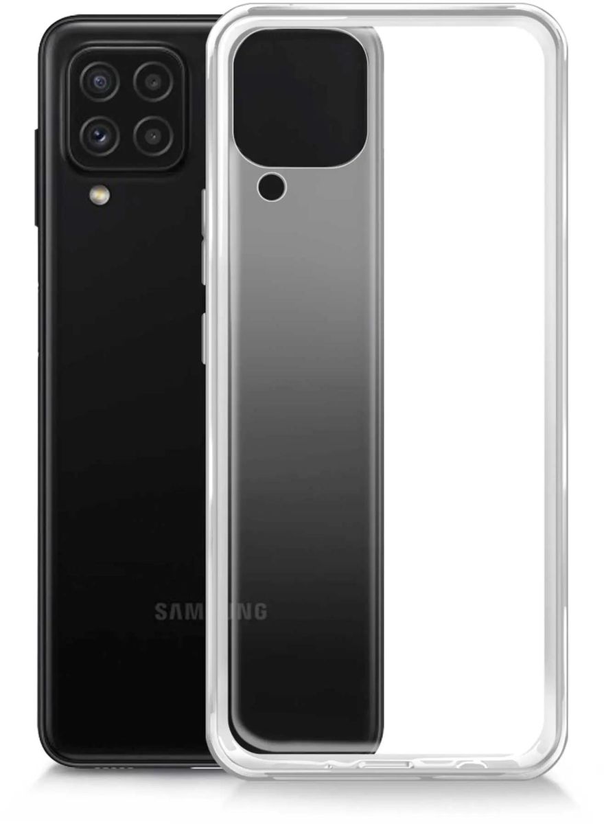 

Чехол-накладка BoraSCO для смартфона Samsung Galaxy A22/M22, силикон, прозрачный (40289)