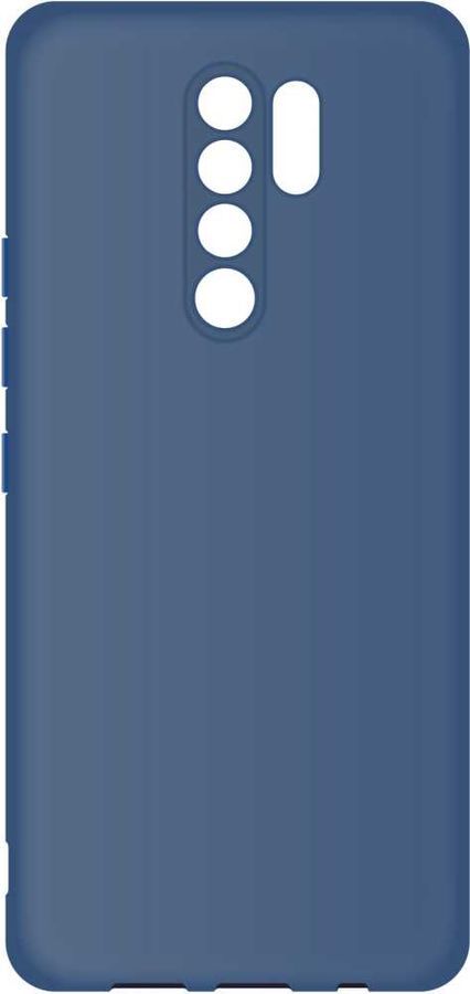 

Чехол-накладка BoraSCO для смартфона Xiaomi Redmi 9, силикон, синий (39071)