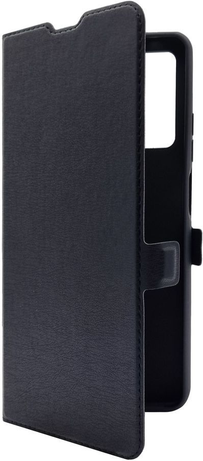 

Чехол-книжка BoraSCO для смартфона Xiaomi Redmi Note 12 Pro (4G), искусственная кожа, черный (71392)