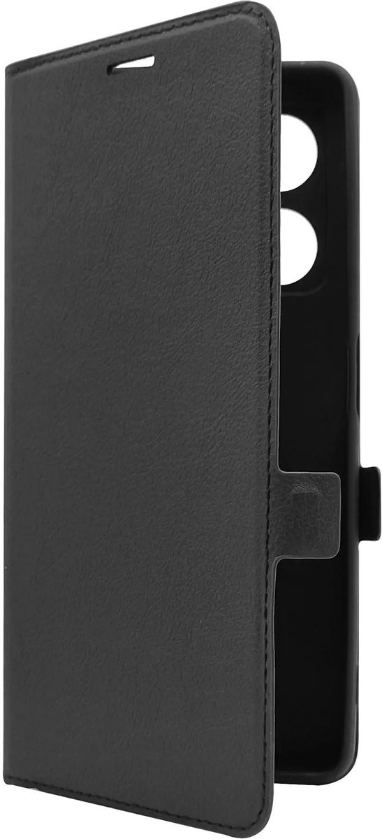 

Чехол-книжка BoraSCO для смартфона Xiaomi Redmi Note 12 Pro+, искусственная кожа/микрофибра, черный (71757)