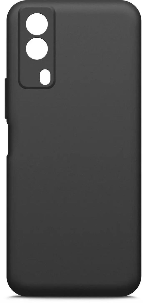 

Чехол-накладка BoraSCO для смартфона Vivo Y53s, силикон, черный (40725)