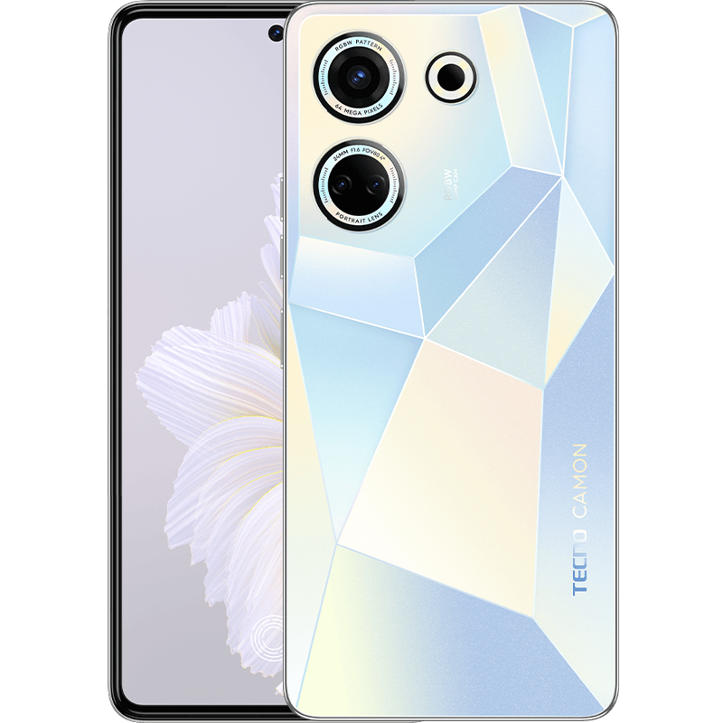 

Смартфон Tecno CAMON 20, 6.67" 2400x1080 AMOLED, MediaTek Helio G85, 8Gb RAM, 256Gb, 3G/4G, Wi-Fi, BT, 3xCam, 2-Sim, 5000 мА⋅ч, USB Type-C, Android 13, голубой (TCN-CK6N.256.GLGL), CAMON 20