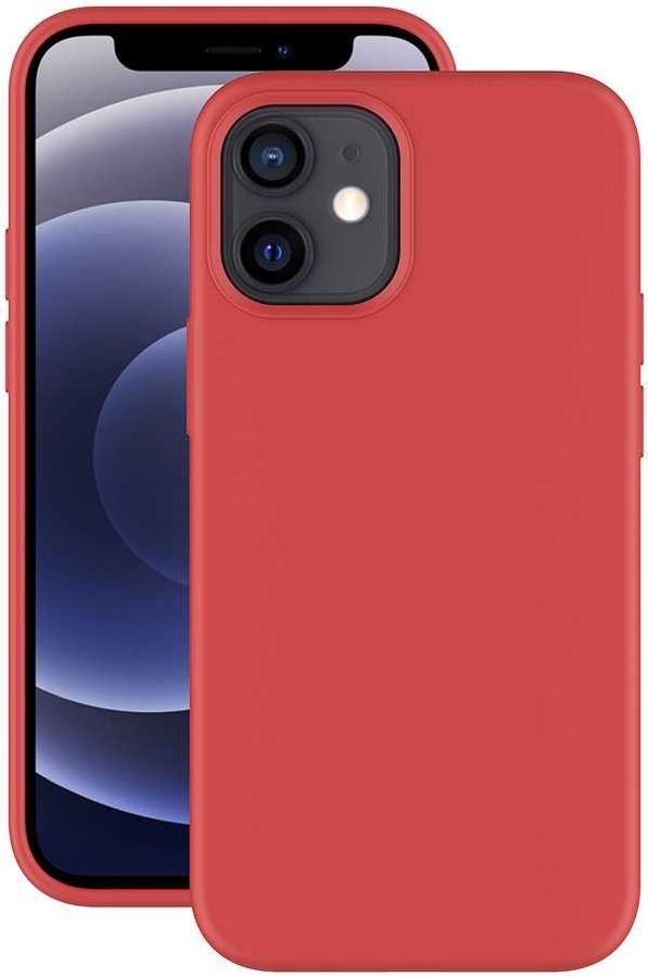 

Чехол Deppa Gel Color для смартфона Apple iPhone 12 mini, термопластичный полиуретан (TPU), красный (87761)