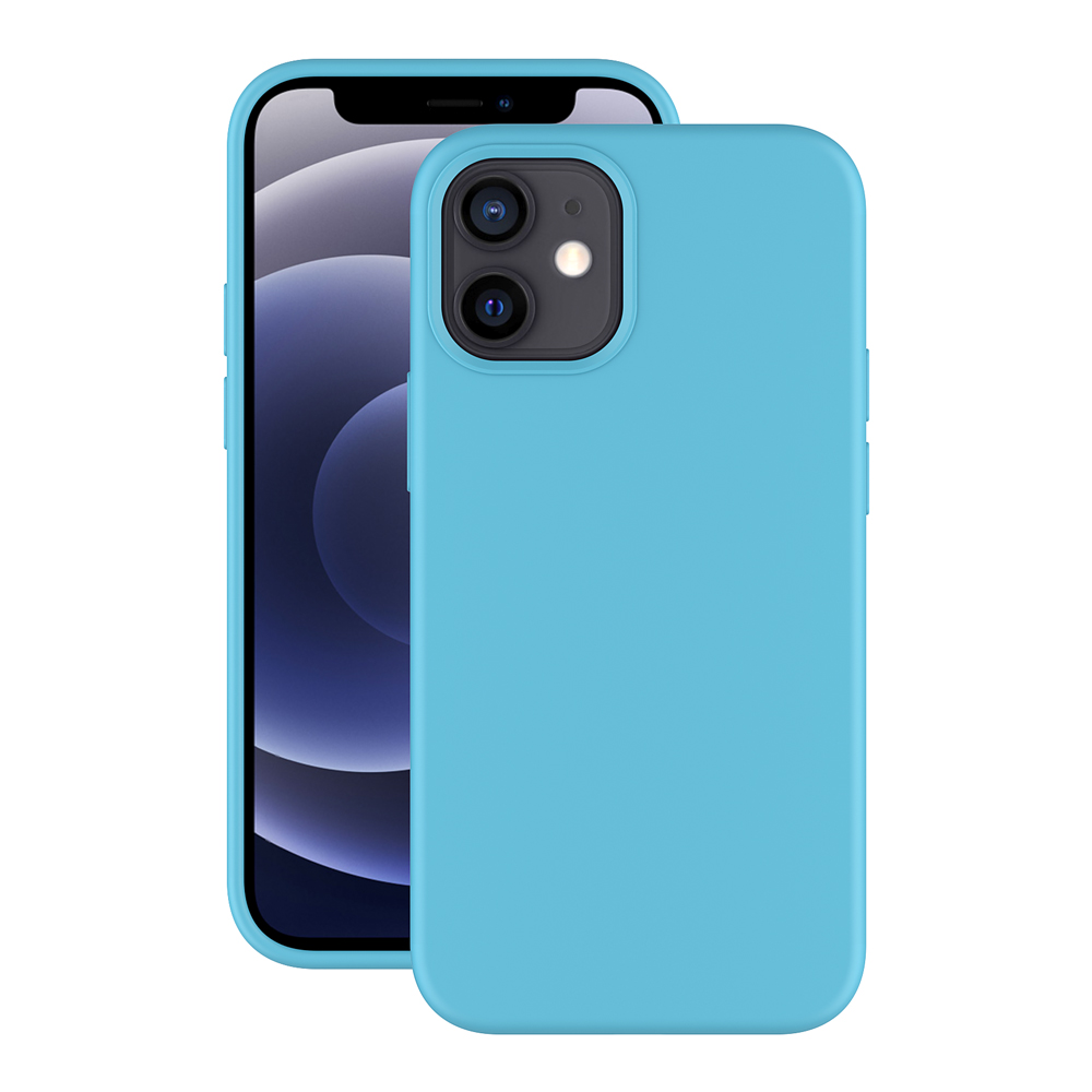 

Чехол Deppa Gel Color для смартфона Apple iPhone 12 mini, термопластичный полиуретан (TPU), мятный (87763)