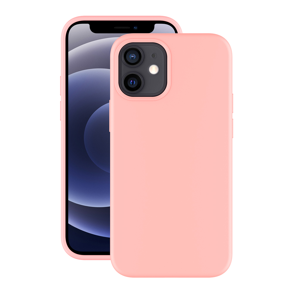 

Чехол Deppa Gel Color для смартфона Apple iPhone 12 mini, термопластичный полиуретан (TPU), розовый (87764)