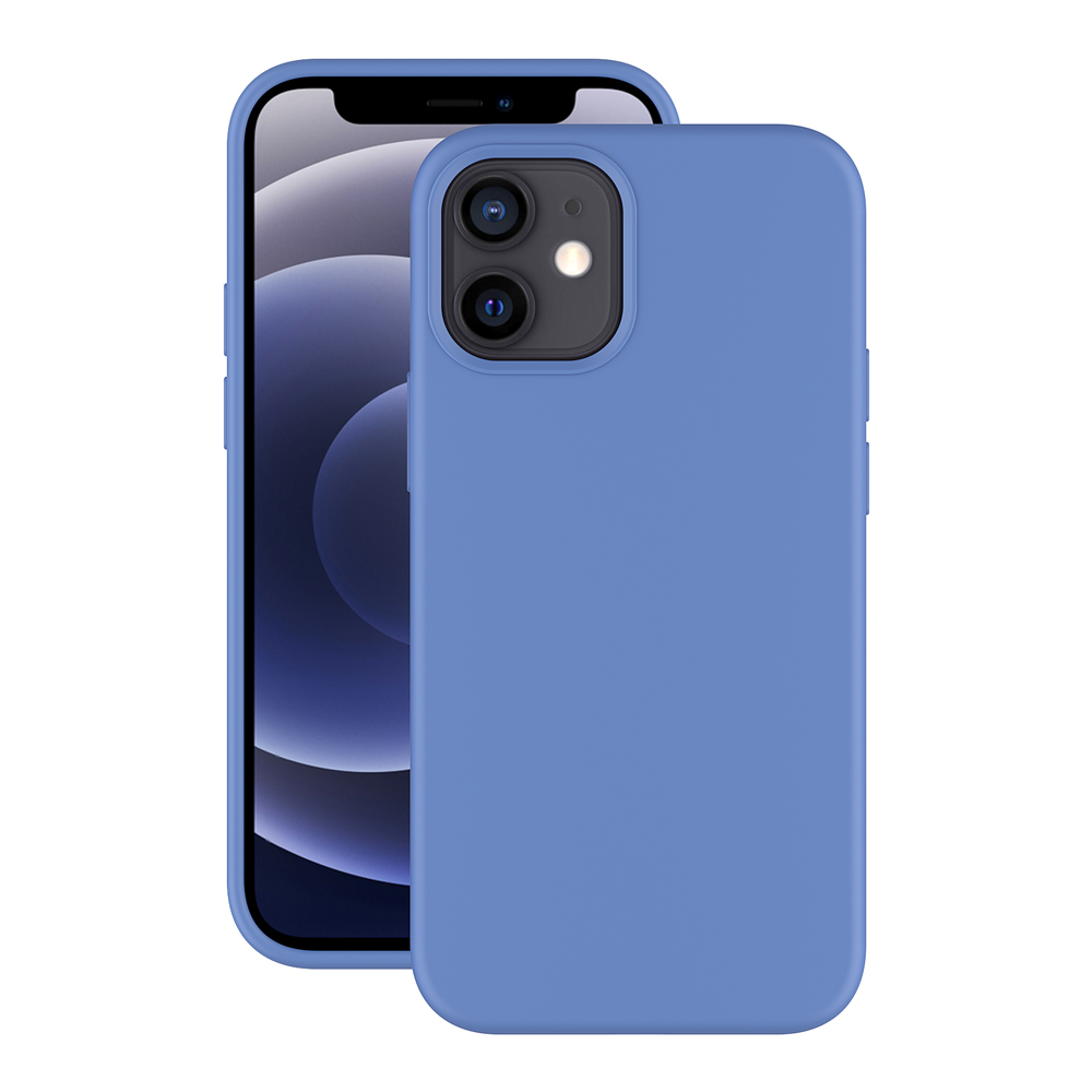 

Чехол Deppa Gel Color для смартфона Apple iPhone 12 mini, термопластичный полиуретан (TPU), синий (87762)