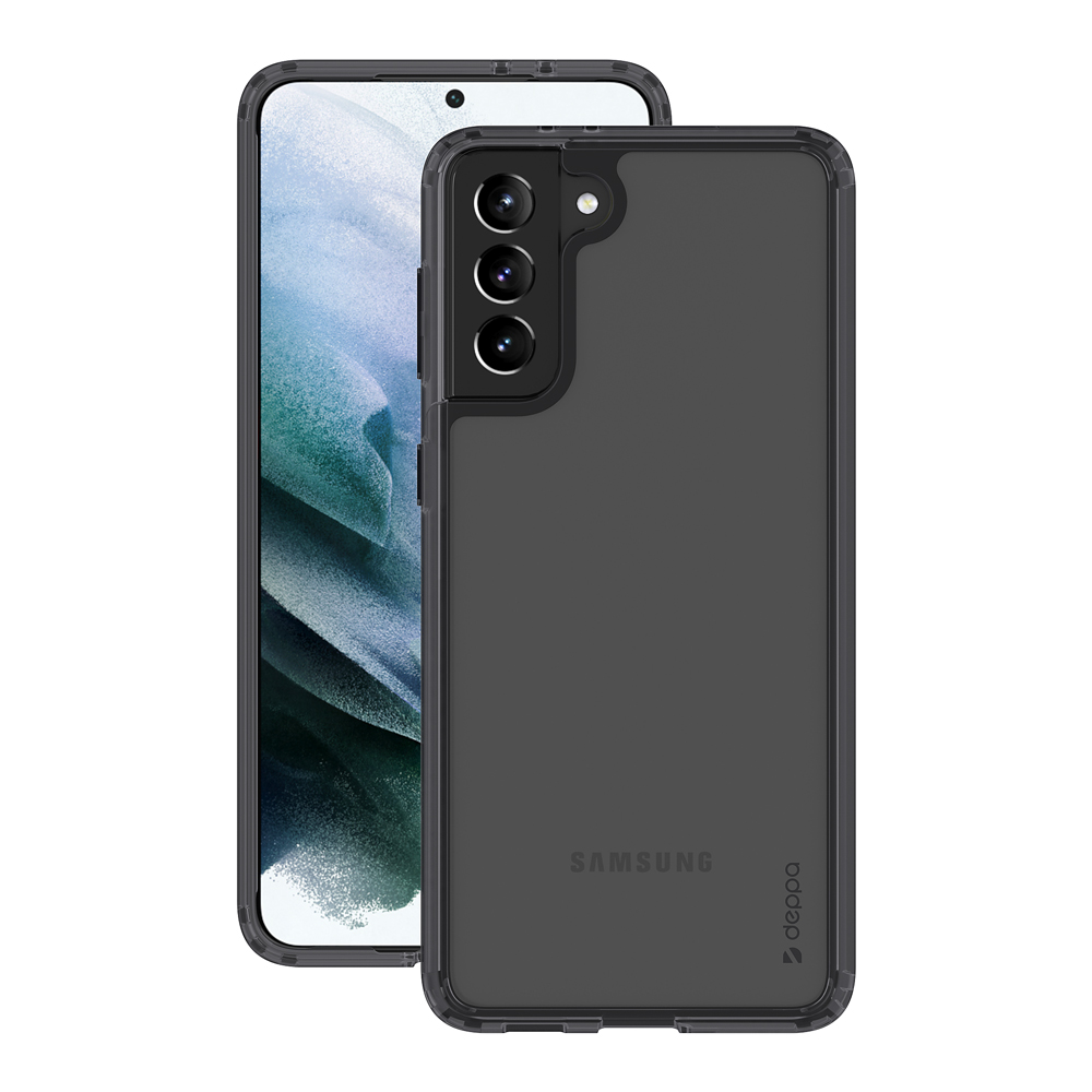 

Чехол Deppa Gel Pro для смартфона Samsung Galaxy S21+, поликарбонат/термопластичный полиуретан, черный (870033)