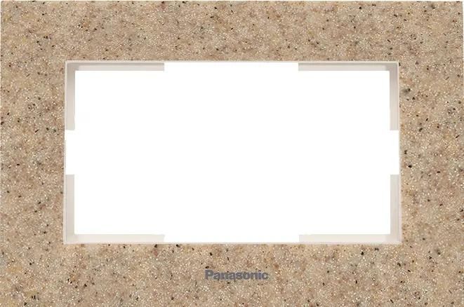 

Рамка Panasonic Karre Plus, горизонтальная, 2-поста, песчаник (WKTF08093CS-RU)