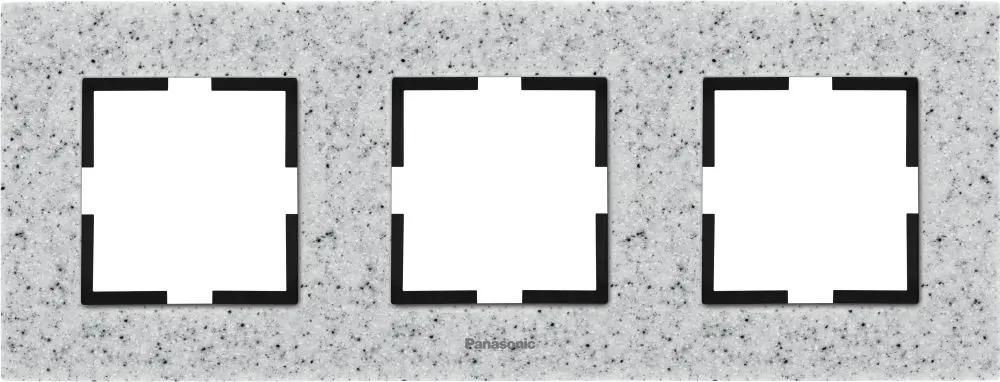 

Рамка Panasonic Karre Plus, горизонтальная, 3-поста, сумеречный (WKTF08033CD-RU)