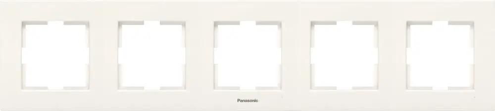 

Рамка Panasonic Karre Plus, горизонтальная, 5-постов, бежевый (WKTF08052BG-RU)