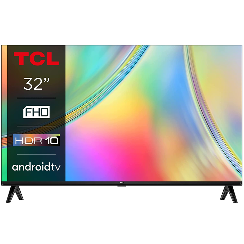 Телевизор 32" TCL 32S5400AF, 1920x1080, черный