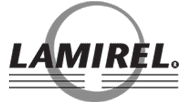 Обложки для переплета Lamirel пластик красные 100 шт