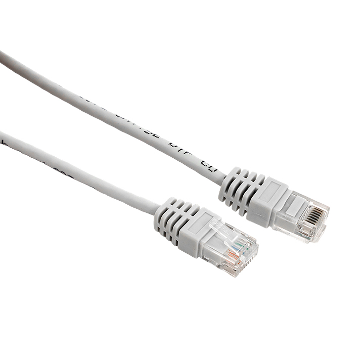 

Патч-корд UTP кат.5e, 2 м, RJ45-RJ45, серый, CU, EKF TERACOM (TRC-5EUTP-PVC-2M-GY)