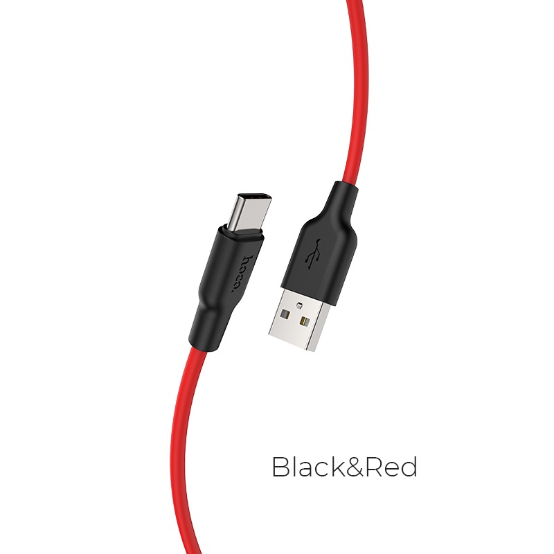 

Кабель USB (AM)-USB 2.0(Am), 3A, 2м, красный HOCO X21 (713896), X21