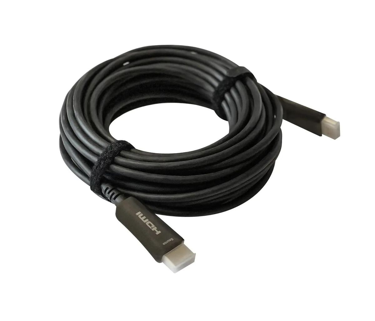 

Кабель HDMI(19M)-HDMI(19M) v2.0, 20 м, черный DIGMA