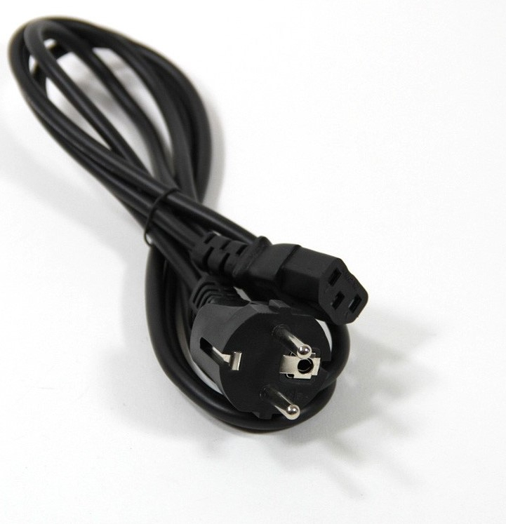 

Кабель питания Schuko (Euro)(M)-IEC-320-C13, 1.8м, черный TV-COM (TP021-IEC320-C13/SHM-1.8)