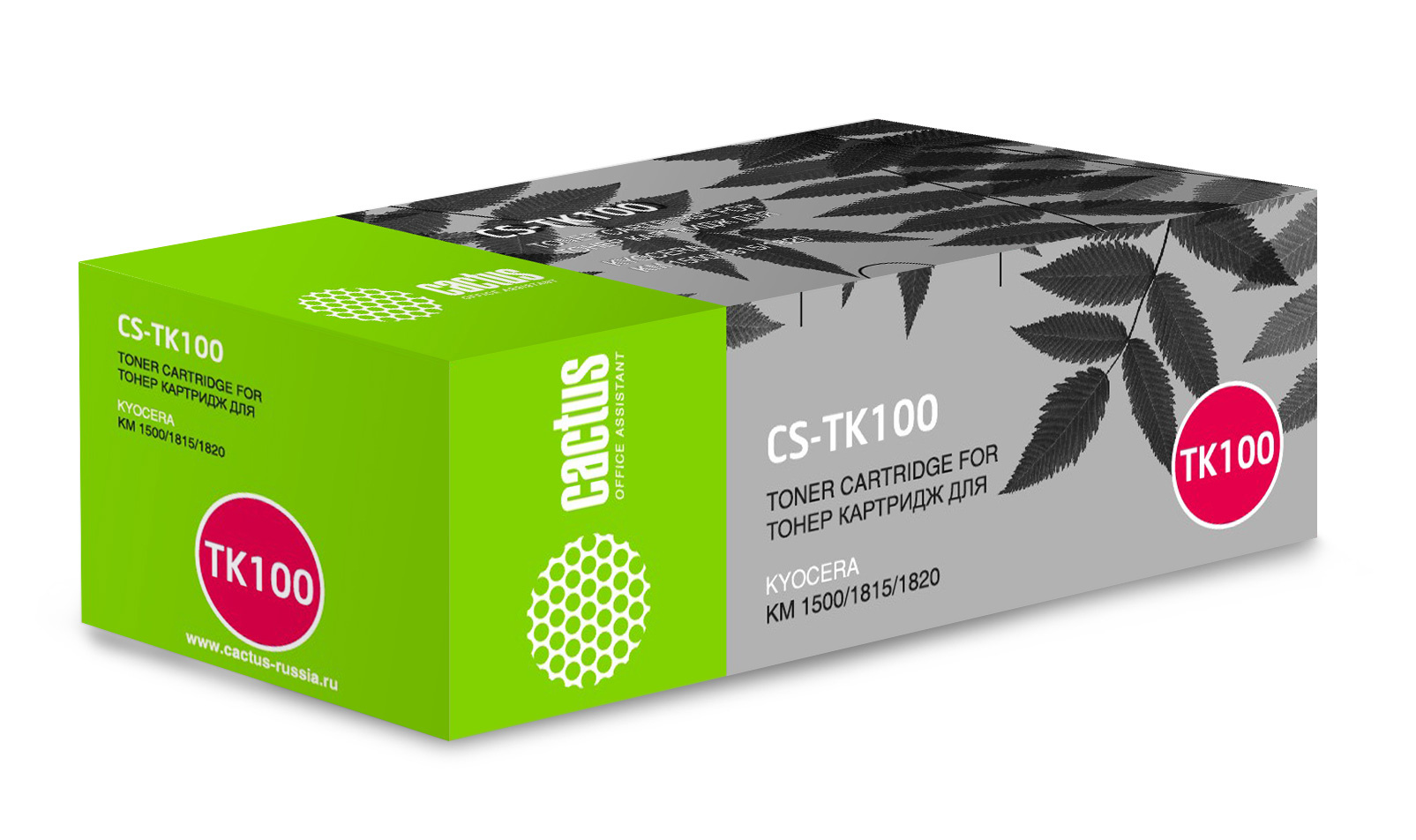 Картридж Cactus CS-TK100, черный, 6000 страниц