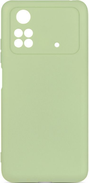 

Чехол-накладка DF для смартфона Poco M4 Pro (4G), силикон, светло-зеленый (pocase-03 (light green))