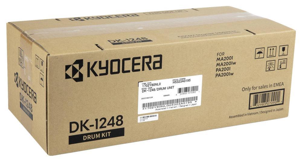 

Драм-картридж (фотобарабан) Kyocera DK-1248/1702Y80NL0, черный, 10000 страниц, оригинальный для MA2001/MA2001W/PA2001/PA2001w, DK-1248