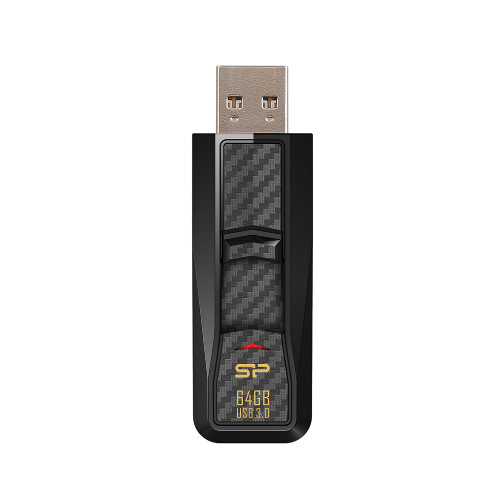 

Флешка 64Gb USB 3.0 Silicon Power Blaze Blaze B50, черный (SP064GBUF3B50V1K), Blaze B50