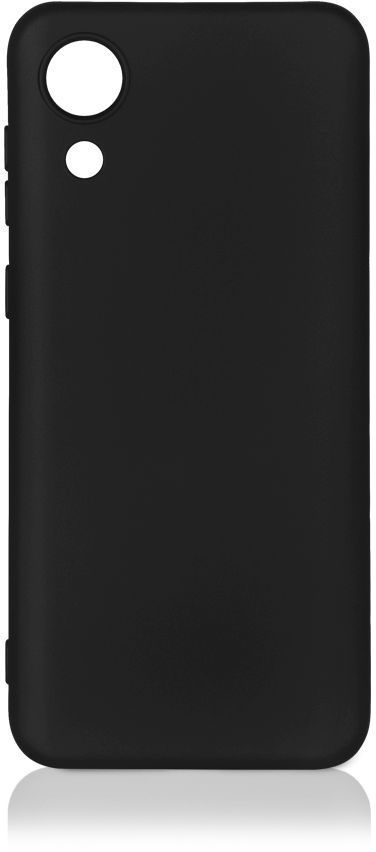 

Чехол-накладка DF sOriginal 33 для смартфона Samsung Galaxy A03 Core, силикон/микрофибра, черный (DF sOriginal-33)