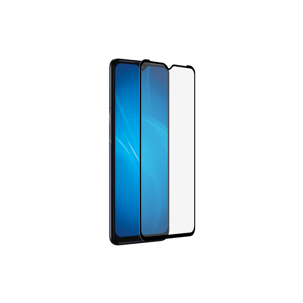 

Защитное стекло DF для экрана смартфона TCL 20SE, Full screen, ударопрочное, черная рамка, 3D (tcColor-02)