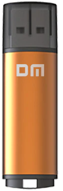 Флешка 16Gb USB 2.0 DM PD204, золотистый (PD204 gold 16Gb)