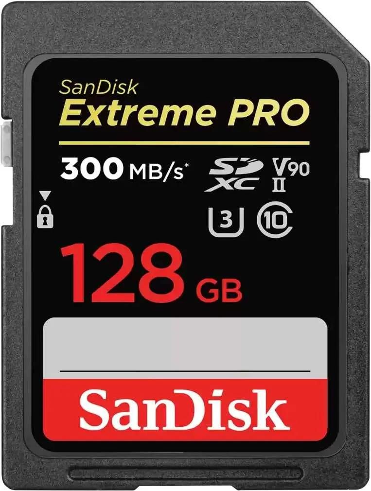 Карта памяти 128Gb SDXC Sandisk Class 10 (SDSDXDK-128G-GN4IN)