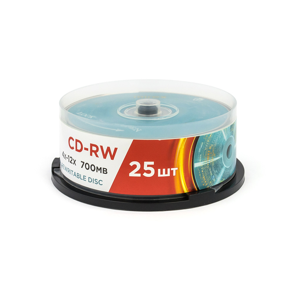 Диск Mirex CD-RW 700Mb (25 шт), 551161 купить по цене 1575 руб в  Новосибирске в интернет-магазине e2e4