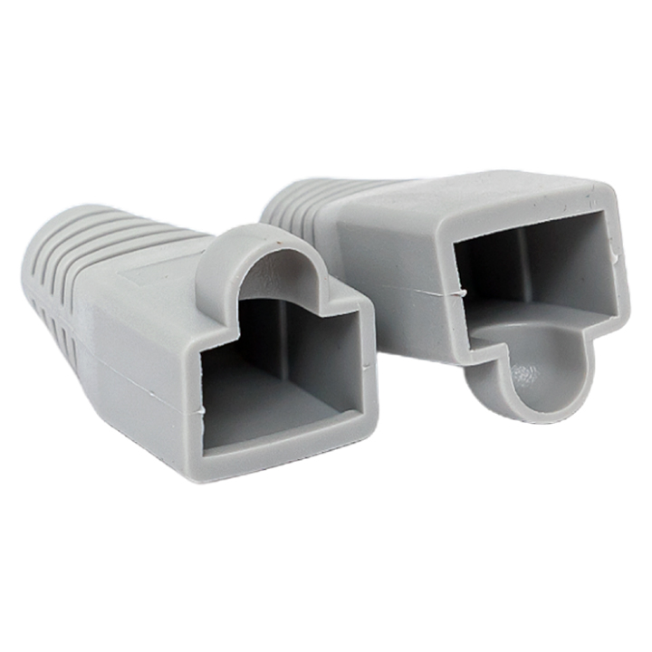 Колпачок изолирующий RJ-45, 10 шт., серый, PVC, EKF (TRC-BT-RJ45-PVC-10)