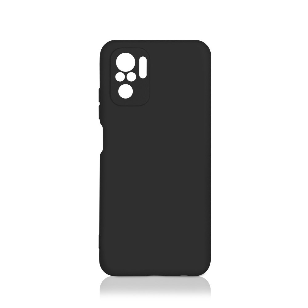 

Чехол-накладка DF для смартфона Xiaomi Redmi Note 10, силикон/микрофибра, черный (DF xiOriginal-19)