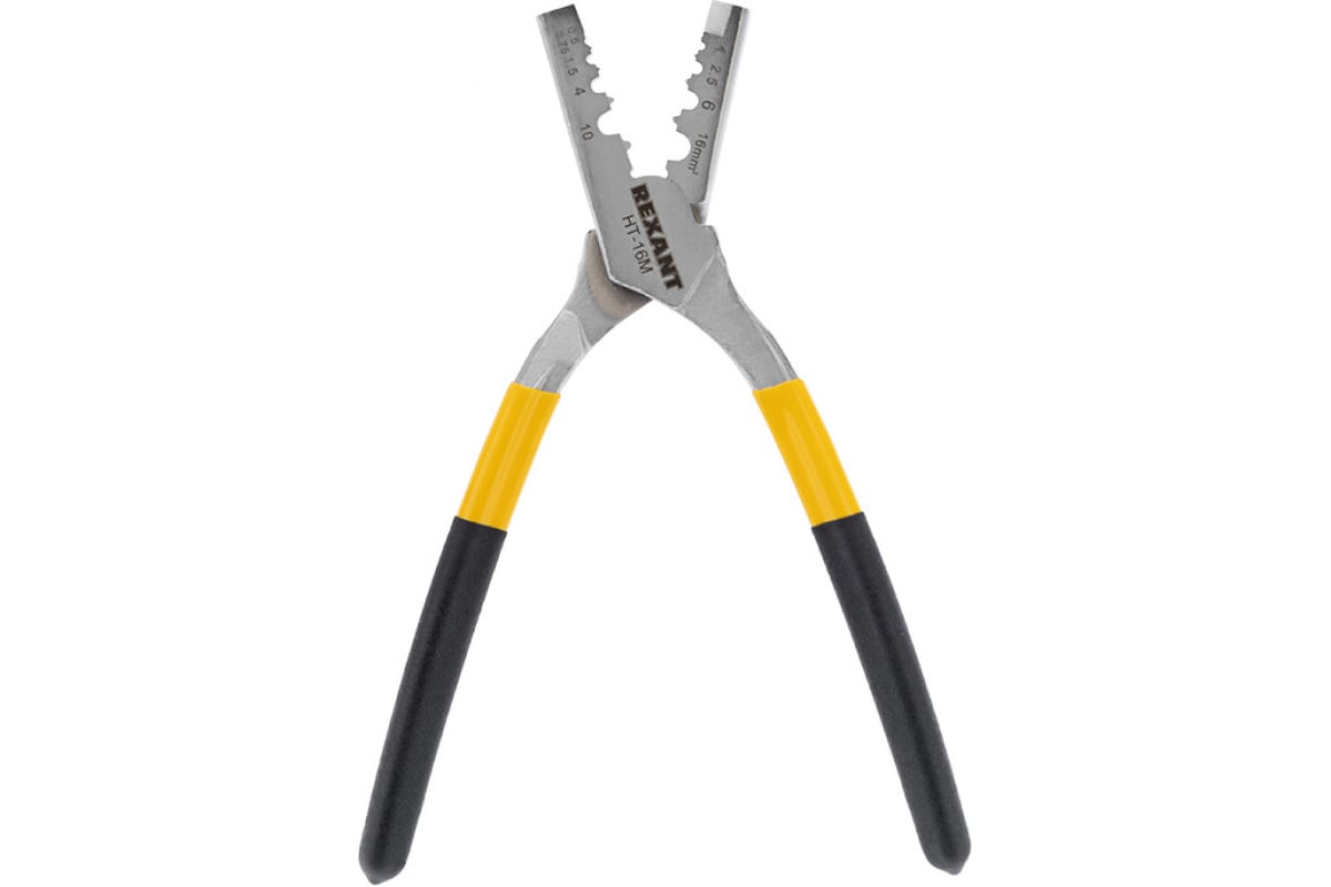 

Пресс-клещи Rexant HT-16M, 0.5-16мм2 (12-3208), HT-16M